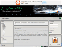 Tablet Screenshot of junglewraiths.net